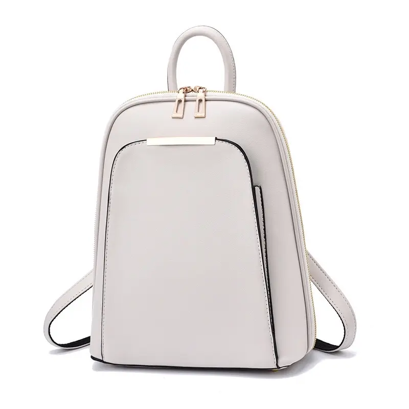 Balô nữ đơn giản da tổng hợp mẫu 2025 đeo vai - Backpack