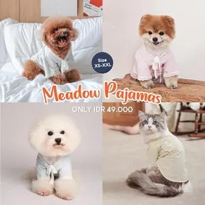 Pawlovin - Baju Anjing & Kucing Meadow Pajamas