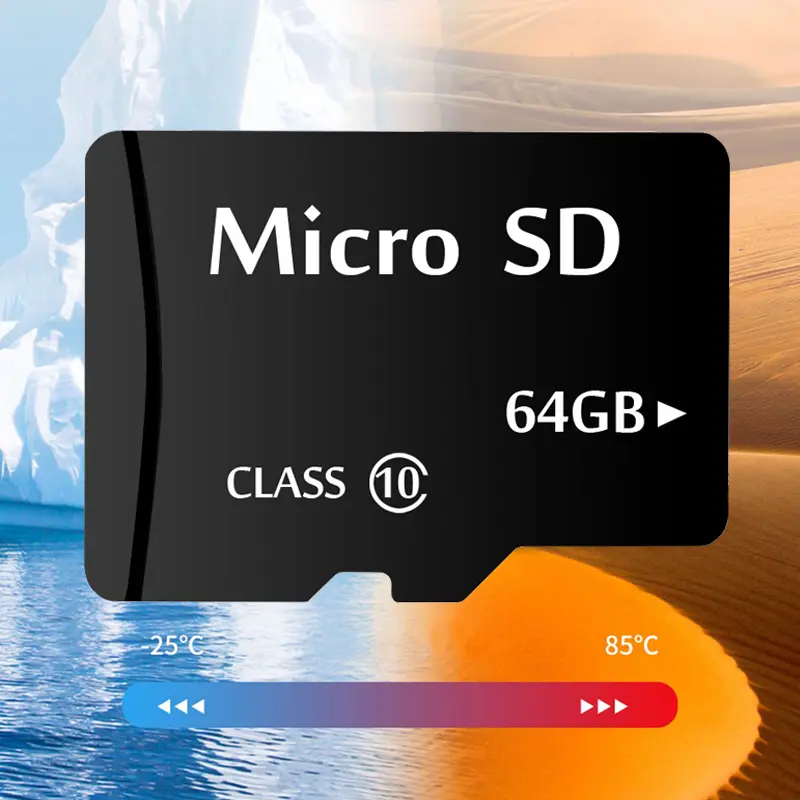 Thẻ nhớ Micro SD, U3, có các tùy chọn dung lượng 128GB, 64GB, 32GB, V30, C10, 16GB, 8GB, 4GB, 2GB, 1GB, 512MB, 256MB, 128MB, A1, Thích hợp cho điện thoại, Thẻ Microsd 5