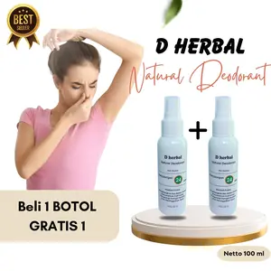 Deodorant spray tawas beli 1 gratis 1 tawas anti bakteri
