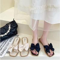 Gambar OKAIDO OFFICIAL Sandal Flat Wanita Cewek Perempuan Model Pita Ribbon Anggun Gaya Korea Style Bahan Karet Anti Air - Putih Krem, 36-37 dari OKAIDO Official Store Kab. Tangerang 5 Tokopedia