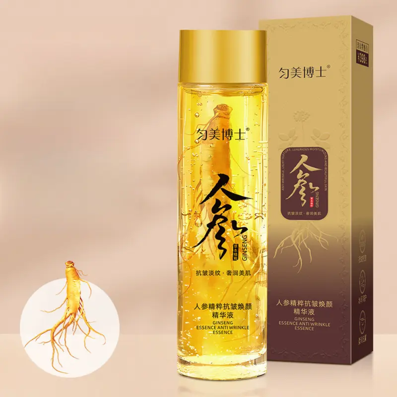 Tinh Dầu Nhân Sâm, Tinh Chất Dưỡng Ẩm, Đường Nét Nhẹ, Chống Nhăn, Nước, Dưỡng Ẩm, Làm Mới, Không Nhờn 0