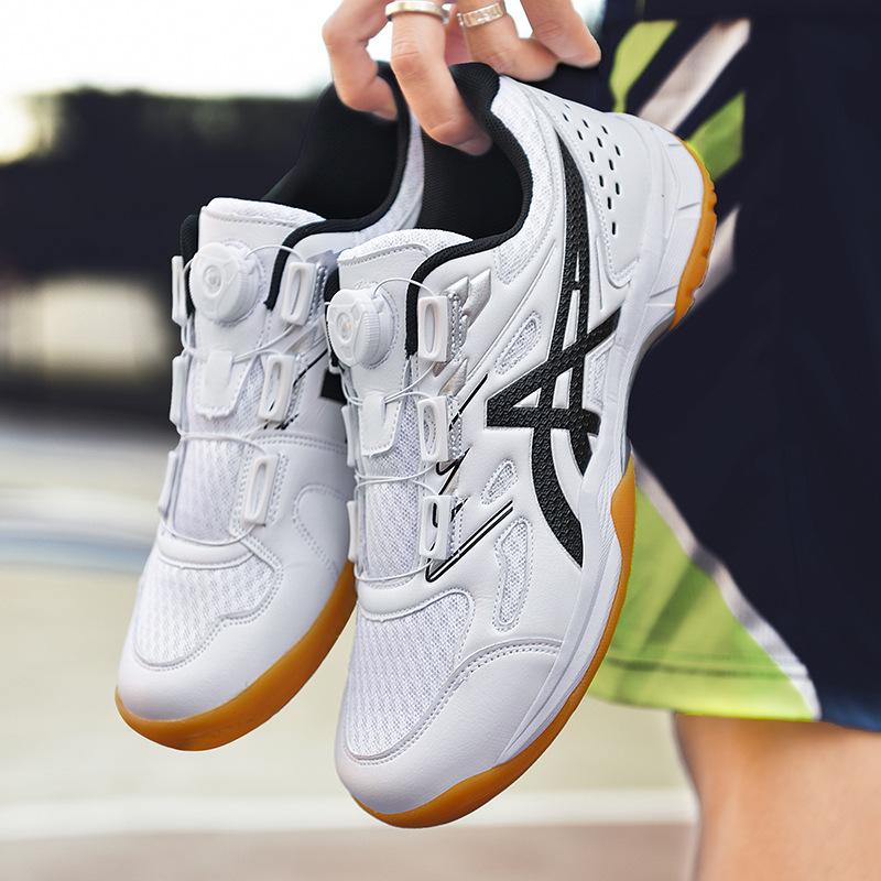 Factory in Stock Cross-Border Badminton Shoes Student Competition Training Shoes Men's Mesh Breathable and Wearable Tennis Shoes Wholesale 0