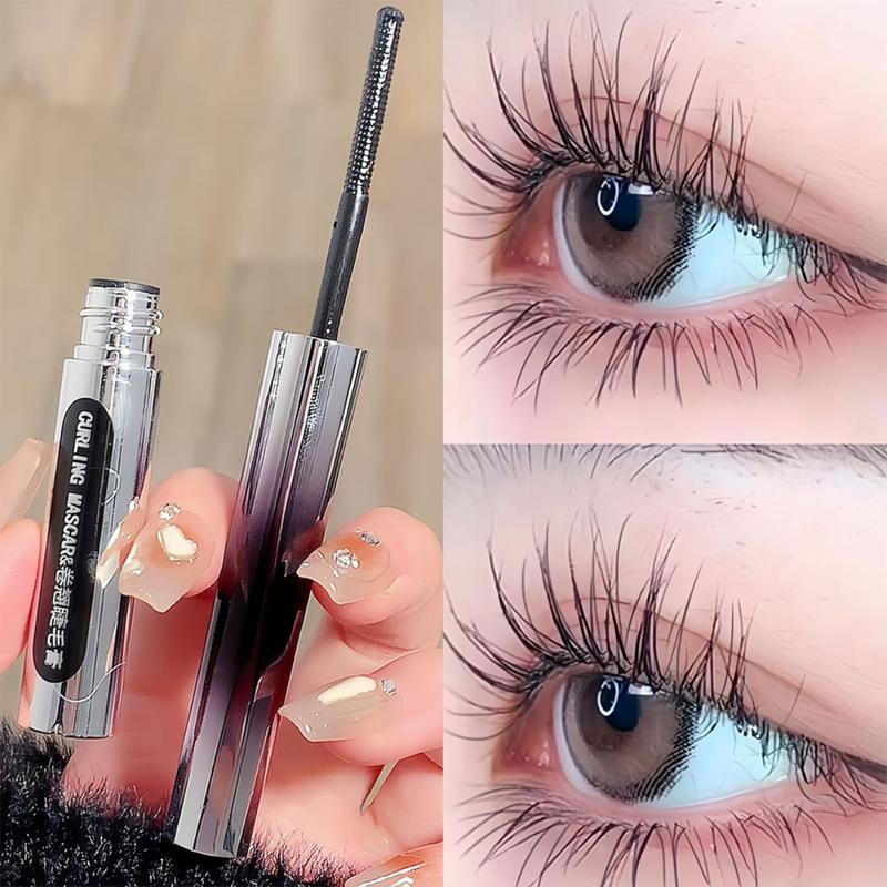Mascara Uốn Cong Không Thấm Nước Chống Mồ Hôi Lâu Trôi chống Nhòe Dụng Cụ Trang Điểm Cài Đặt Lông Mi Nối Dài 1 Cái