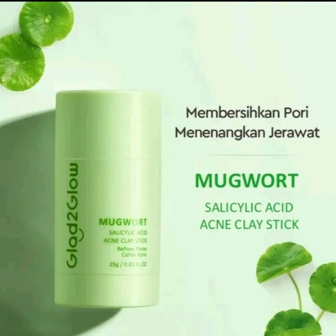 Glad2Glow Real Mugwort Clay Mask Stick