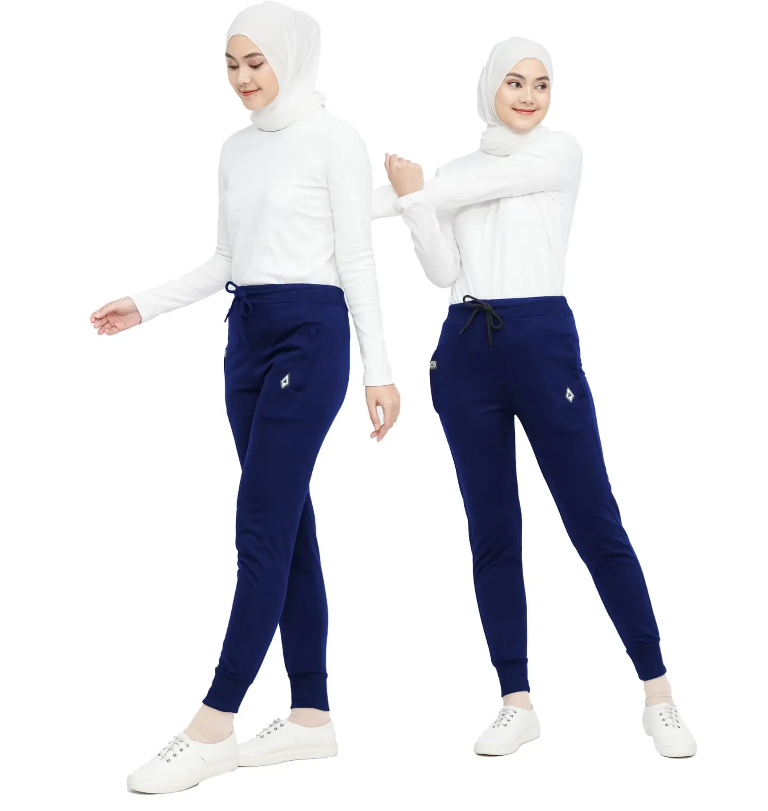Celana Jogger Wanita Import Terbaru 2024 Kekinian Model Korean Style Bahan Baby Terry Tebal Kualitas Premium Sport Gym Jogging Haiking Running Ukuran Jumbo S | M | L | XL | XXL