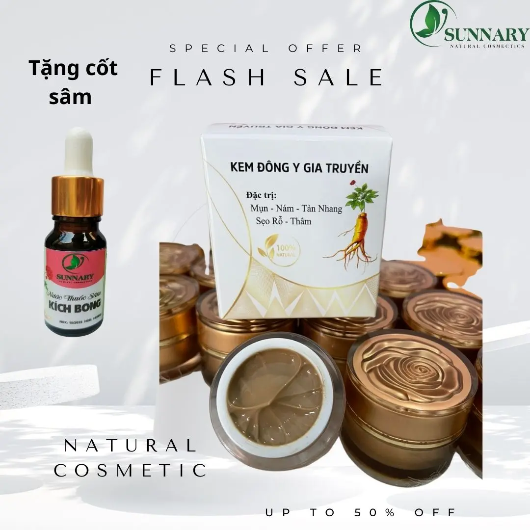 (Tặng serum cốt sâm)KEM cao sâm lạnh cốt sâm tươi bong mạnh peel mụn thâm nám trắng sáng bong mạnh 10gr Skincare Chăm Sóc Da Làm Đẹp Da Nữ