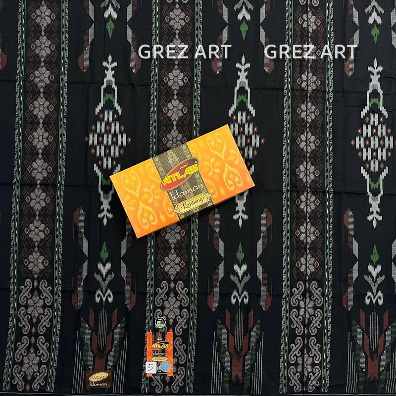 Product Introduction of Sarung Atlas Idaman Kembang - Motif BHS Hitam Batik 30