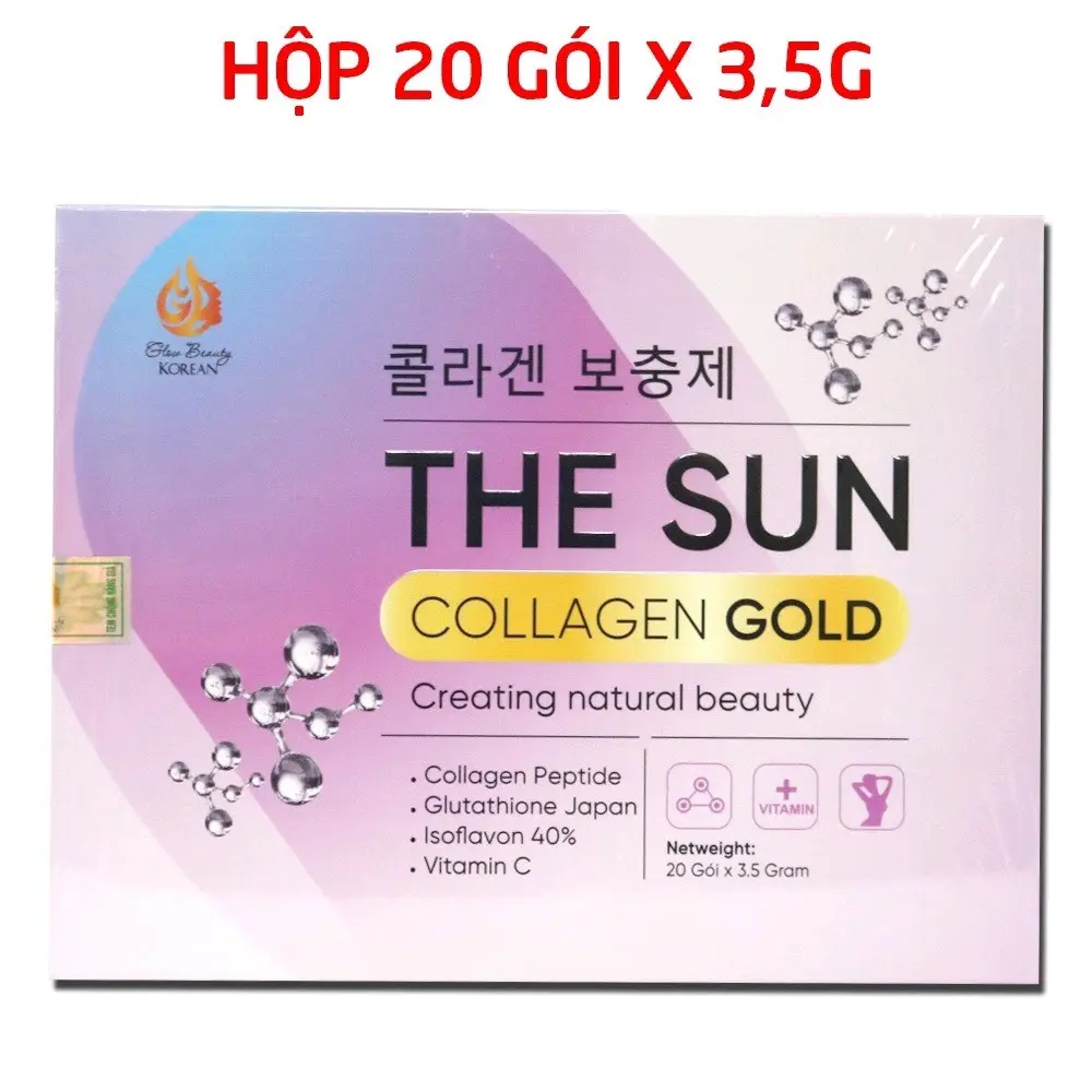 Bột uống The Sun Collagen Gold (Hộp 20 gói)