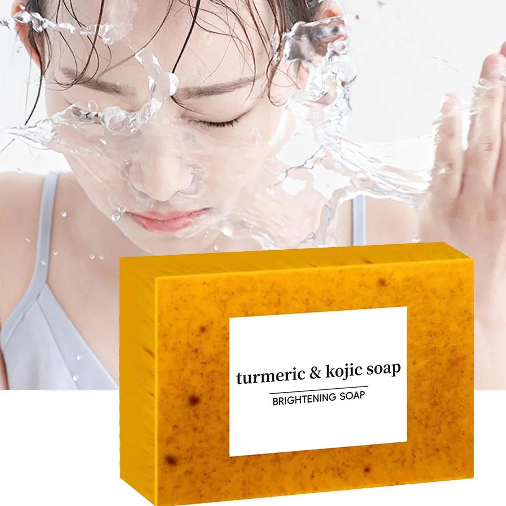 Sabun Asid Kojic, Kunyit, Penghilang Bintik Gelap, untuk Penjagaan Kulit