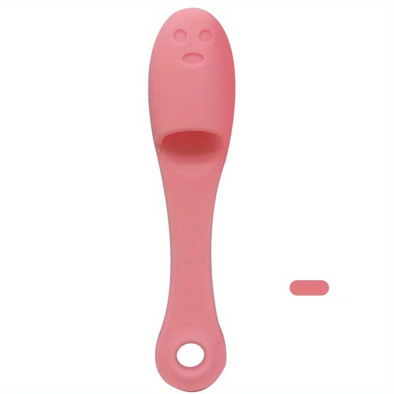 Product Introduction of 1/3pcs Soft Silicone Nose Brush Cleanses Face Removing Blackheads Cleaning Brush Nose Wing Cleaning Exfoliating Face Wash Brush Care Tool 6