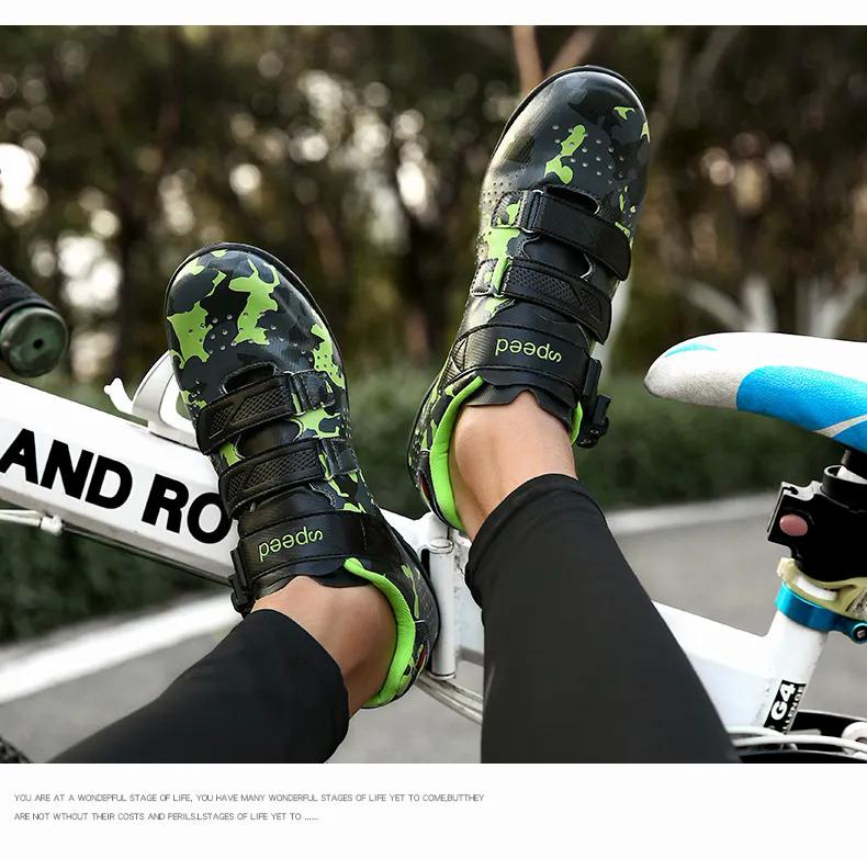 Product Introduction of Men cycling shoes speed self-locking MTB shoes man road bike shoes bicycle racing sneakers triathlon sapatitilha Ciclismo MTB size 36-47 42