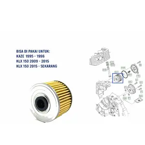 FILTER OLI MOTOR KLX 150/ KLX 250 / NINJA RR MONO 150 / BYSON EDGE / KAZE ATHLETE  BLITZ