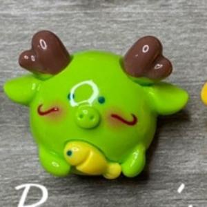 JIBBITZ, STICKER, CHARM 12 CON GIÁP TRANG TRÍ DÉP SỤC 8