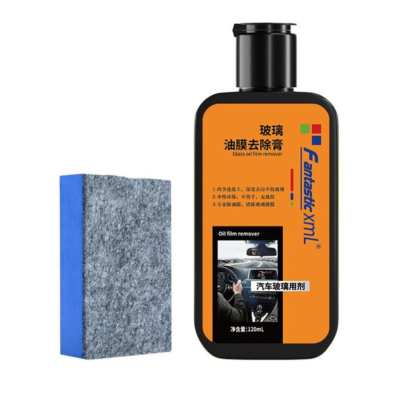 Product Introduction of Car Front Windshield Oil Film Cleaning Paste Strong Auto Glass Water Cleaning Agent Car Glass Cleaner Oil Film Remover 27