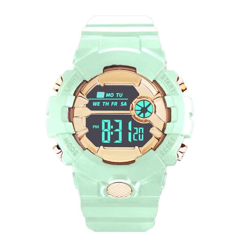 Product Introduction of Đồng Hồ Đeo Tay Thể Thao Reloj Cho Nam, Thời Trang Mới, Màn Hình Điện Tử, Không Thấm Nước, Lcd, Kỹ Thuật Số, Đồng Hồ Bấm Giờ, Ngày Tháng, Cao Su 42