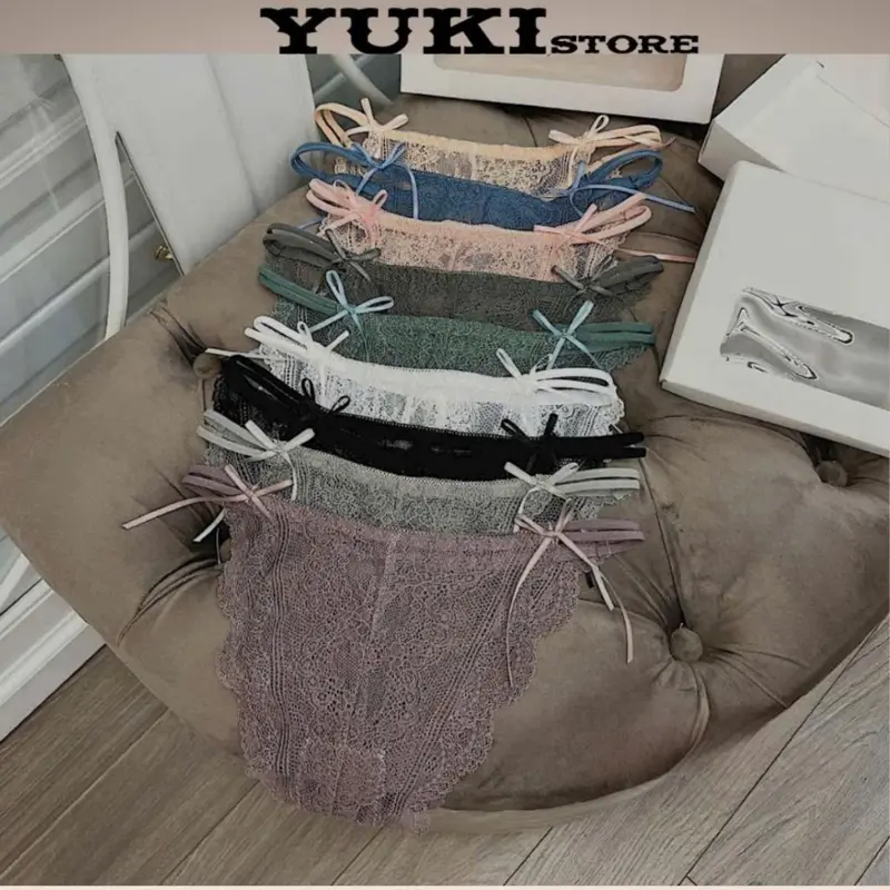 Combo 10 quần lót Nữ ren sexy, mêm mại dây 2 bên khuyết eo 2824 0