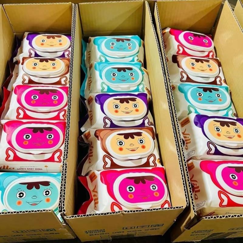 Mã 04 - COMBO 10 BỊCH KHĂN GIẤY ƯỚT BABY WIPES, Siêu dày không mùi, không cồn an toàn cho trẻ nhỏ (cân nặng thực tế +-5%) hạn sử dụng xa - Uyên vũ shop  Khăn Ướt