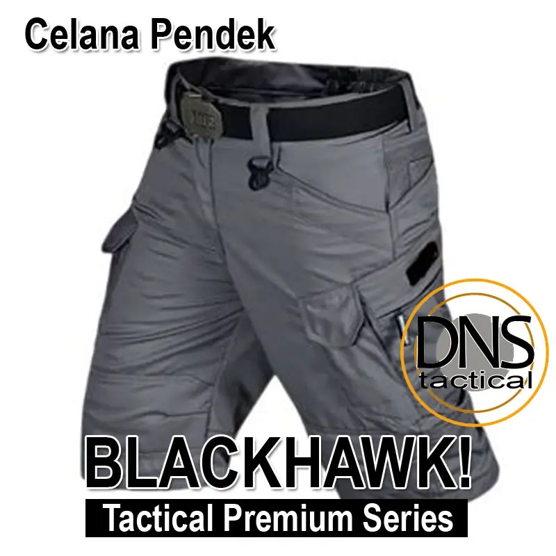 BAHAN TEBAL celana tactical pendek pria celana cargo pendek celana pendek model terbaru by DNS Tactical Katun Santai Low Waist Slim-fitting Polos Hitam Putih Katun Santai Hitam Putih Polos Slim-fitting Low Waist Nyaman Shorts High