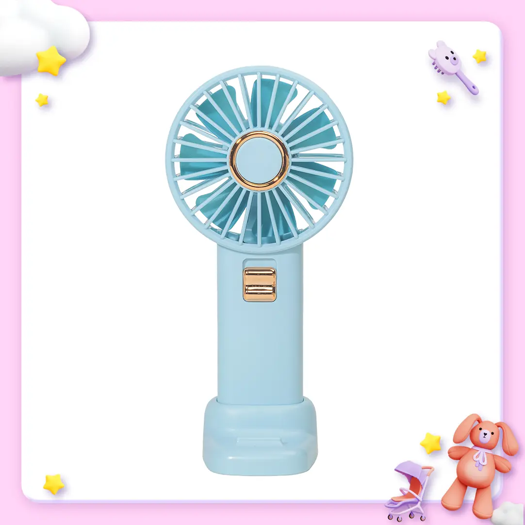 Quạt cầm tay mini KD193 - Quạt cầm tay thiết kế tiện lợi, dễ mang theo, sử dụng được thời gian dài. Có thể để đứng hay cầm mang theo dễ dàng