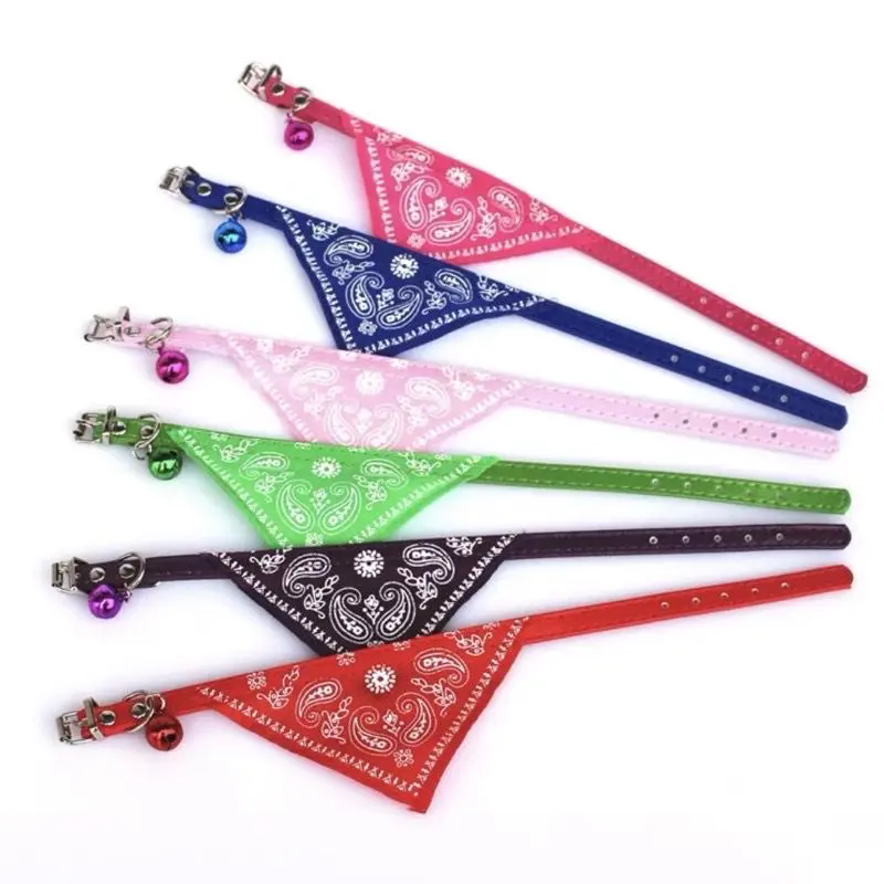 Kalung Scarf Anjing Kucing Kelinci Musang | Scarf Syal Bandana Motif | Aksesoris Kucing 2