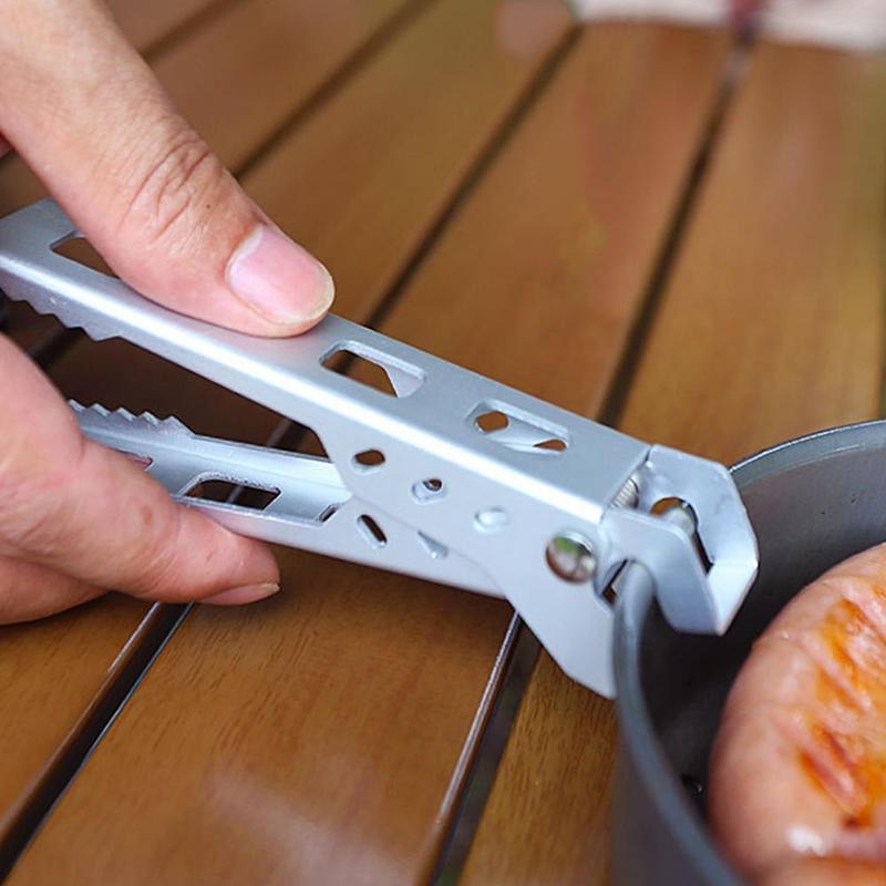 Product Introduction of Aluminum Alloy Pot Pan Gripper for AntiScalding Microwave Oven Safe Ideal for Outdoor Picnic I4Q3 25