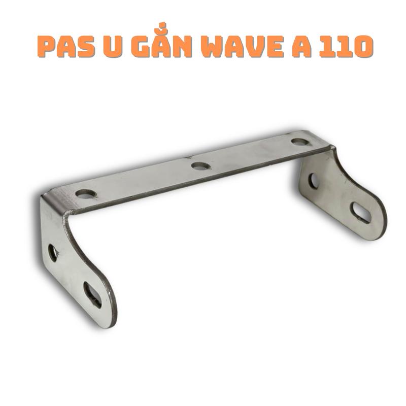 Pas U - Gắn Đèn Trợ Sáng Mini Dưới Mặt Nạ Wave 110 - Pas Chắc Chắn, Chống Rung Lắc - Phụ Kiện Xe Máy Phụ Tùng