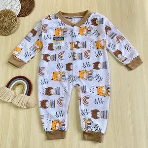 Jumper Bayi 0-6 Bulan MAX BB 6kg Sleepsuit Bayi Baju Kodok Jumpsuit Bayi Lengan Tidur Newborn