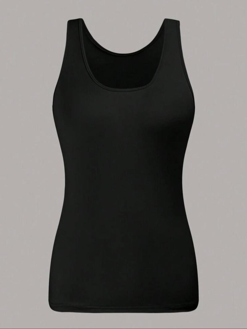 Product Introduction of Women's Solid Color  Tank Top, Casual Sleeveless Top for Daily Wear, Ladies Clothes for All Seasons 3