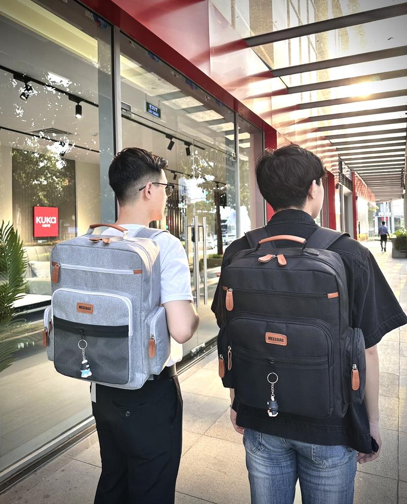 Product Introduction of Balo Đeo Vai Nam Nữ Thiết Kế Basic Nhiều Ngăn Tiện Lợi - Chống Sốc Tốt -  Đựng Laptop 16 inch Backpack Unisex Bag 39