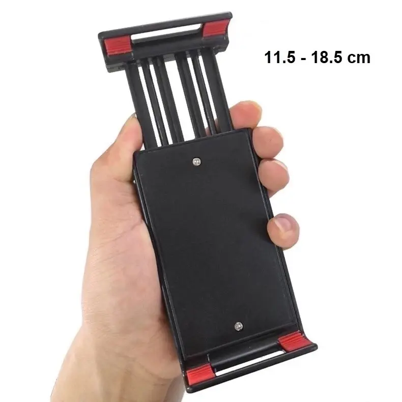 ￼Đầu kẹp ipad, máy tính bảng co giãn, đầu bi xoay 360 các hướng đa năng tiện lợi