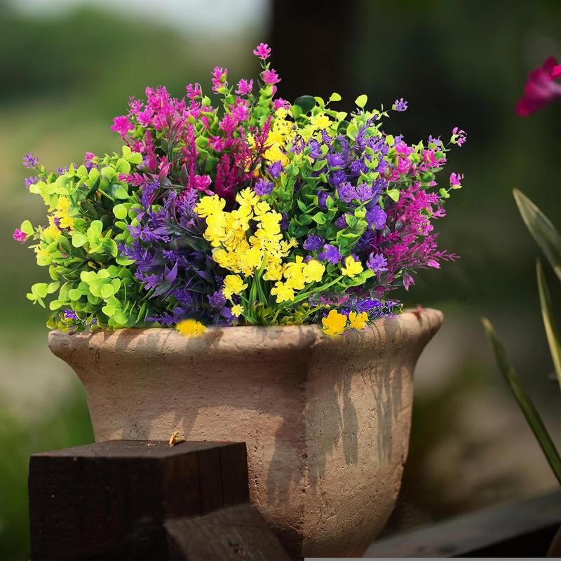Artificial Fake Flower, Simulated Flower Bouquet for Outdoor Wedding Party Garden Yard, Room Decor, Home Decor, Flower Design, Indoor Plants, Garden Decorations, Decoration Items, Eternal Flowers 4