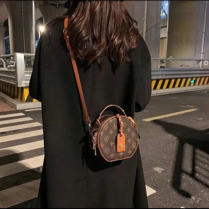[TÚI MINI SZ 13cm] ￼Túi Trống Tròn quai xách size mini không đựng vừa dt