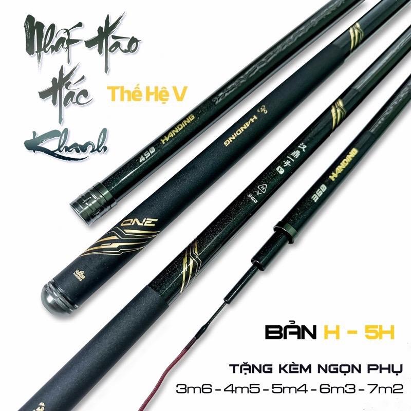 [ Siêu Sale ] Handing Nhất Hào Hắc Khanh Thế Hệ V tặng kèm ngọn trục phao thẻo Đồ Câu Như Lộc  Fishing Đi Câu Bắt Cá
