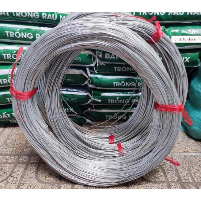 Dây nhôm uốn cây CUỘN 200gr mềm dẻo dễ uốn dễ sử dụng có độ bền cao có thể tái sử dụng nhiều lần