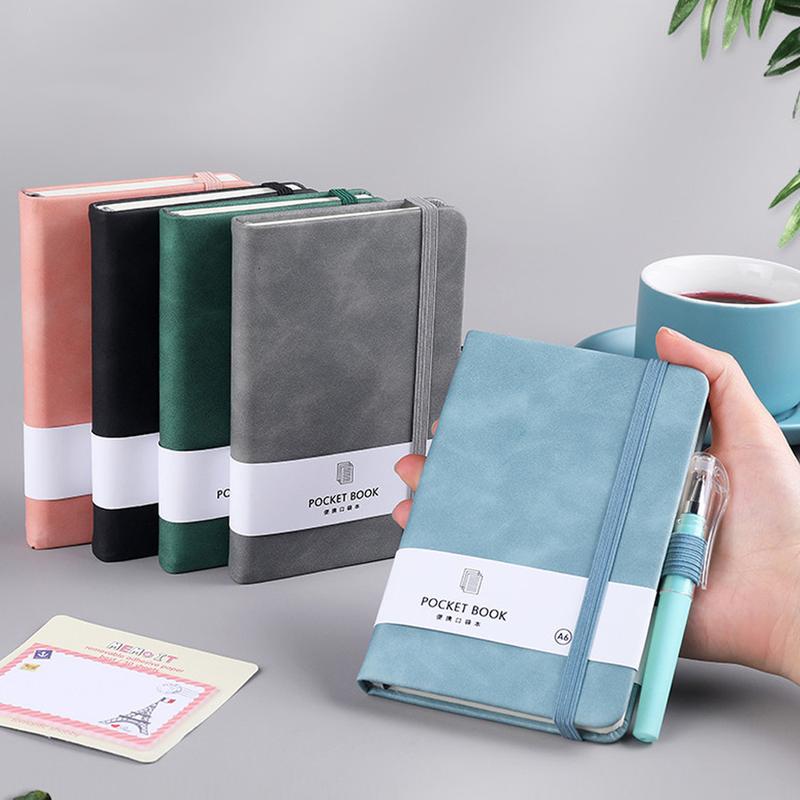 A6 Cute Portable Pocket Notebooks With Pen Notepads School Teacher ...