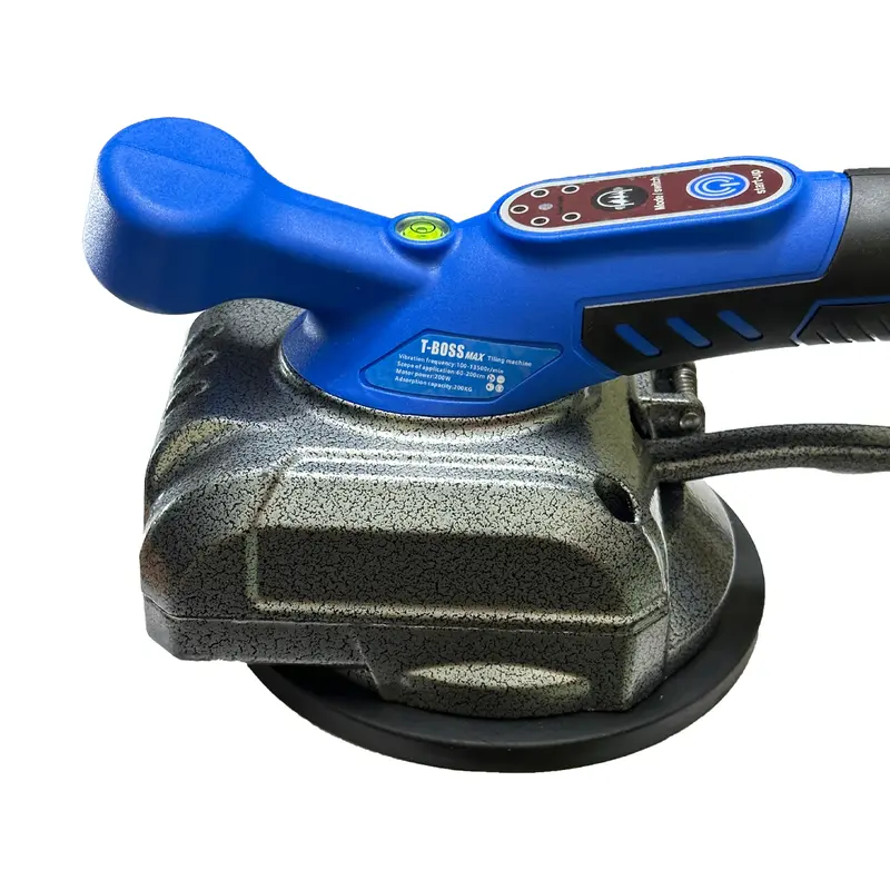 Máy rung gạch ốp lát sàn T-Boss MAX dùng pin, Công Suất 200W, Lực hút 200kg, Máy ốp gạch hàng chính hãng, Chân Pin Phổ Thông, Bộ Máy 2 Pin 1 Sạc 1