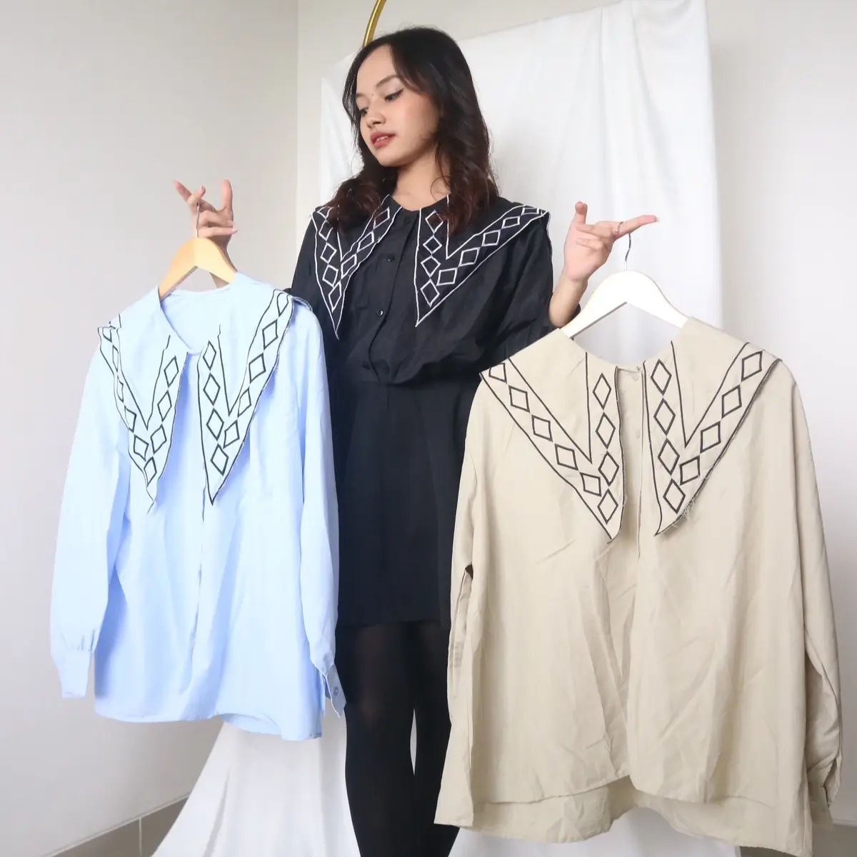 Kemeja Katun Kerah sailor moon