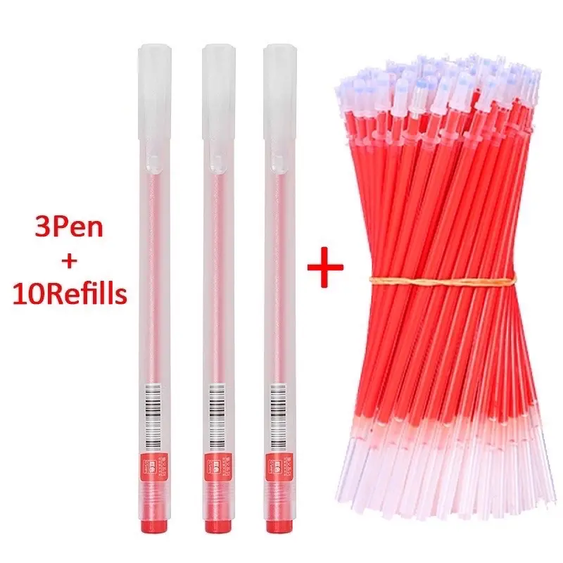 Combo 3 bút gel và 10 ngòi bút thay thế - Ngòi 0.5mm 4