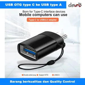 USB Female to USB Type C OTG Adapter - US154 - USB type C ke USB Type A 3.0 - Robotsky US154