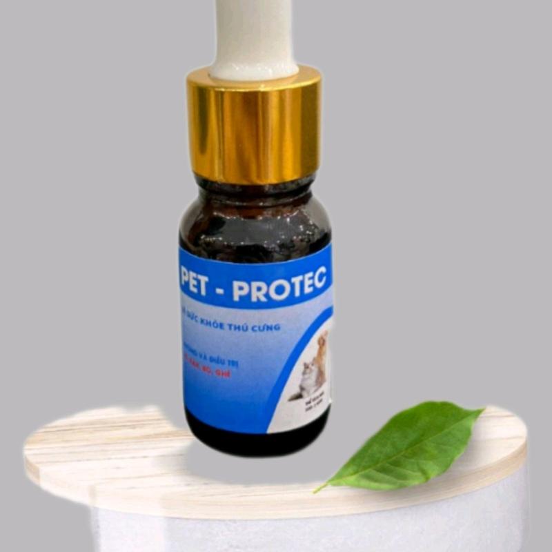 Nhỏ Gáy PET PROTEC - Sản Phẩm Trị Ve Rận Bọ Chét Cho Chó Mèo Thú Cưng An Toàn