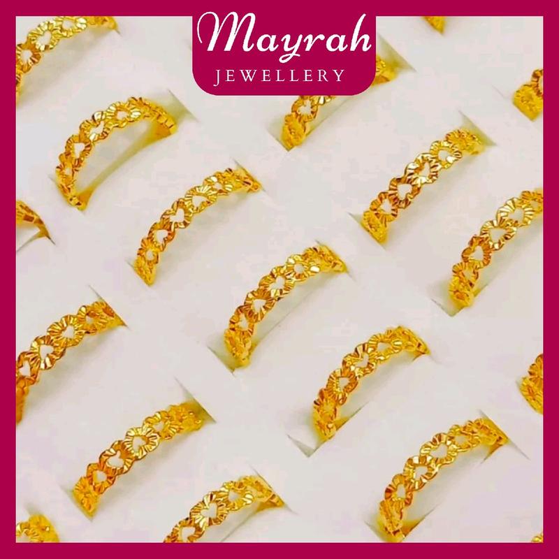 Mayrah Jewellery Cincin Ring Gold Plated Emas Korea/Bangkok - TikTok ...