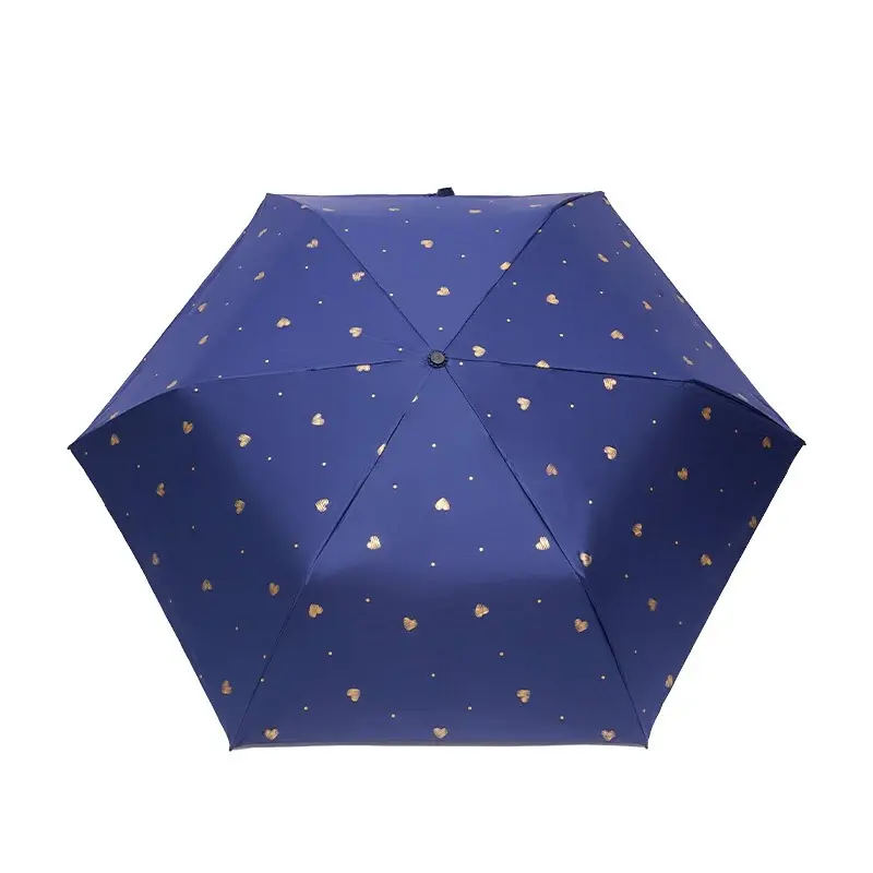 OHSOME - Solo Corner Ultra-lightweight Umbrella Heart Shape Payung Lipat Motif Hati 6