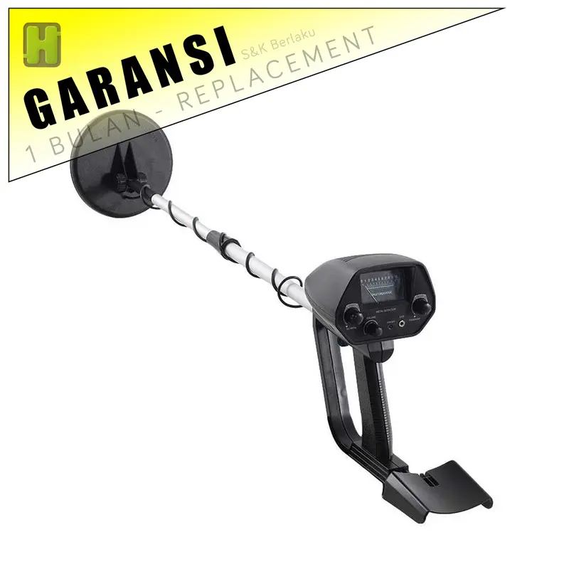 Metal Detector Pencari Logam Sensitif untuk Emas Perak Besi dan Treasure Hunting dengan Akurasi Tinggi untuk Berbagai Medan COD