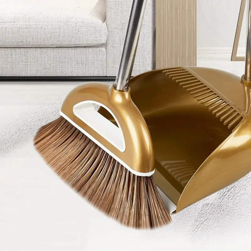 Sapu Pengki Set Single Lembut Menyapu Wiper Malas Sapu Dengan Group Rumah Tangga Artefak Dustpan Sapu Pengki Alat