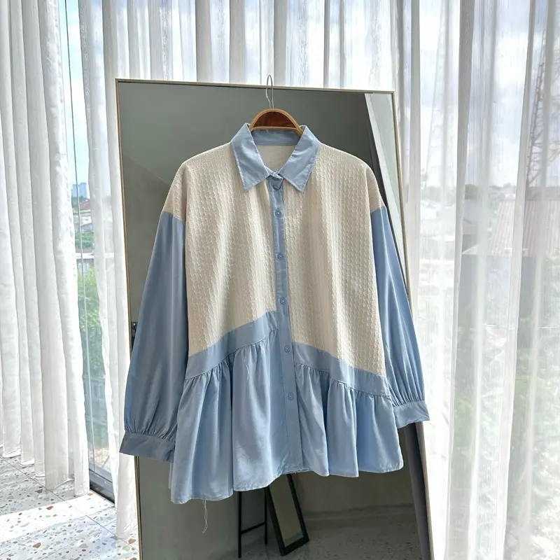 [COD]- MYSHIRT Kemeja Linen Stripe