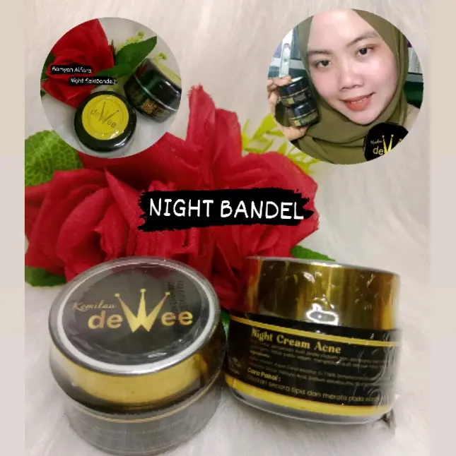 STOK REDY.! NIGHT  BANDEL KEMILOU DEWEE ORI