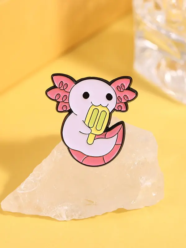Cute Cartoon Frog Design Brooch, Fashion Alloy Badge for Women & Men, Enamel Pin Suitable for Backpacks, Jeans, Scarves, Hats Decoration 7