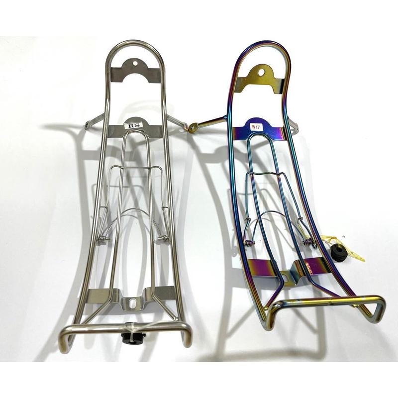 Baga xuồng-baga chuối 10 ly inox trắng, Titan 7 màu Wave a 2007-2021 Phụ Tùng Phụ Kiện