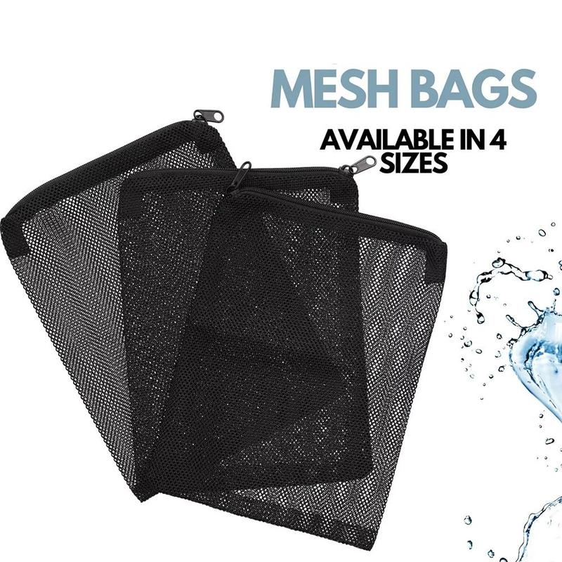 Heijin Pets Mới Túi cách ly Túi lọc nylon Đen Trắng Pond Media Túi lưới lọc Có…